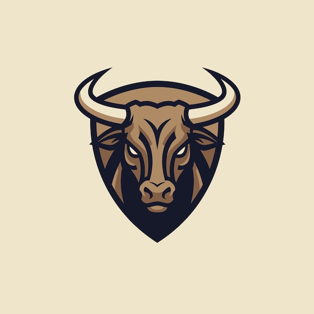 Powerful Bull Logo