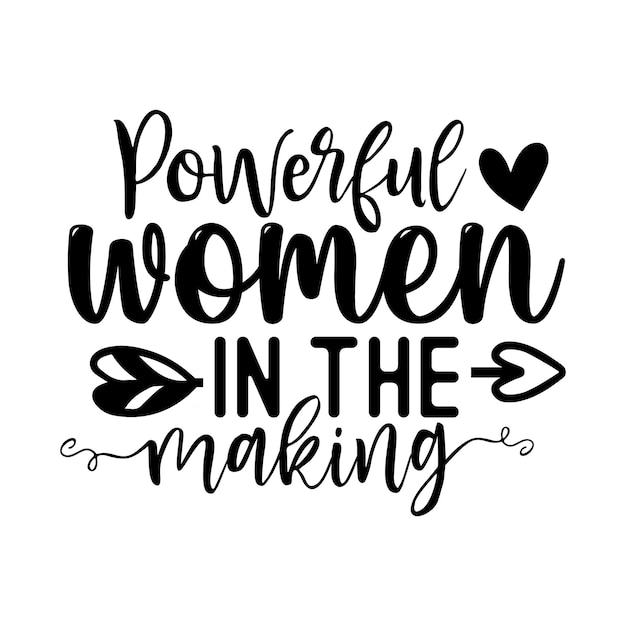 SVG를 만드는 강력한 여성