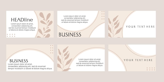 Powerpoint business presentation templates set. geometric style.use for  presentation background