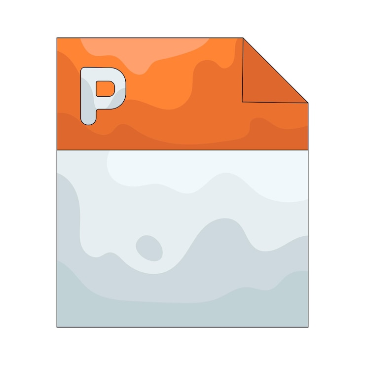 Vector powerpoint slide