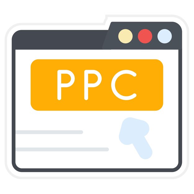 Ppc platte illustratie