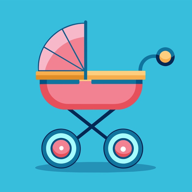 pram vector illustration