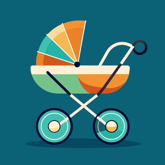 pram vector illustration