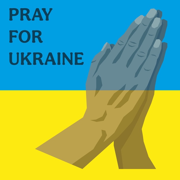 Молитесь за мир в Украине Молитесь о мире в Украине Концепция человеческого горя Без войны
