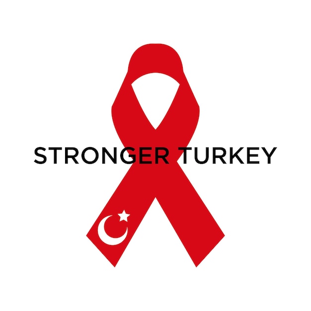 Vector pray for turkey vector