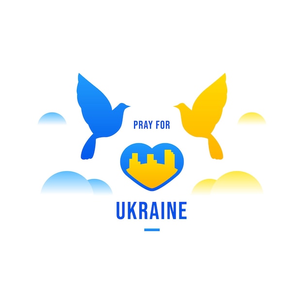 Pray for ukraine and stop to war background