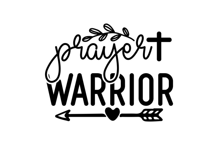 Vector prayer warrior