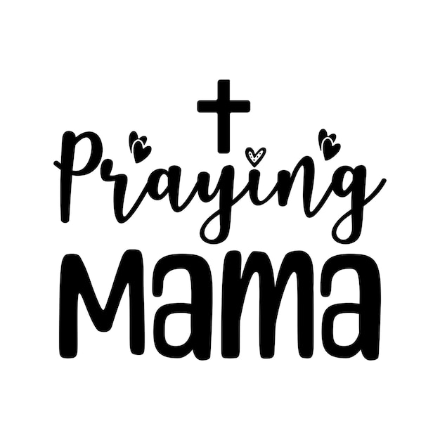 Молящаяся мама