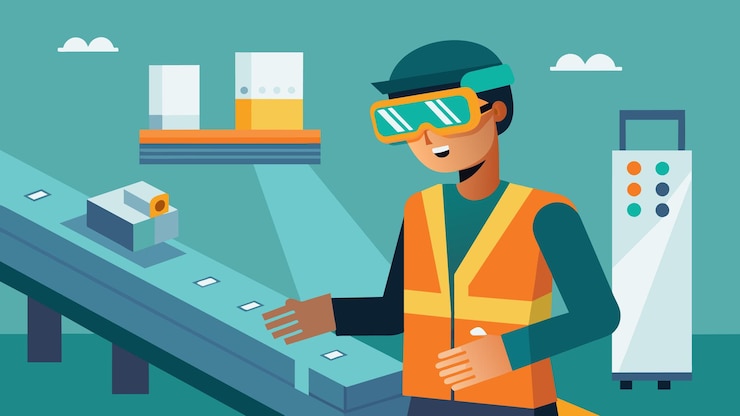 Vector a precise ar measurement tool displays realtime data on a technicians gles as they check the
