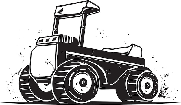 Precision Engineering Demonstrated Asphalt Roller Vector Illustratie