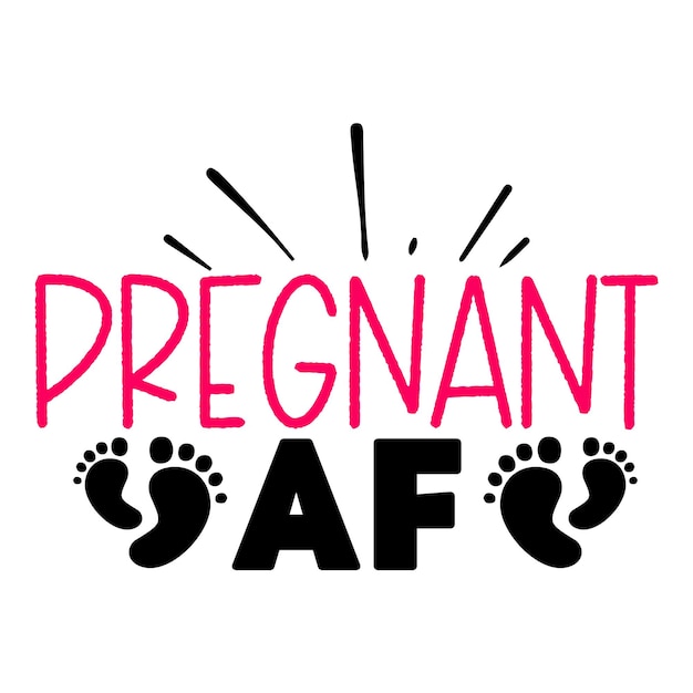 Pregnancy SVG Design