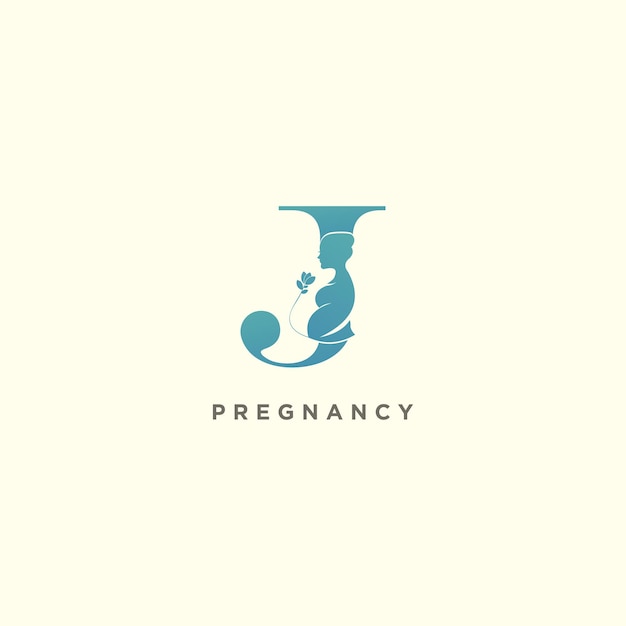 벡터 임신 한 어머니 의 로고 는 클리닉 치료 사업 을 위한 것 이다