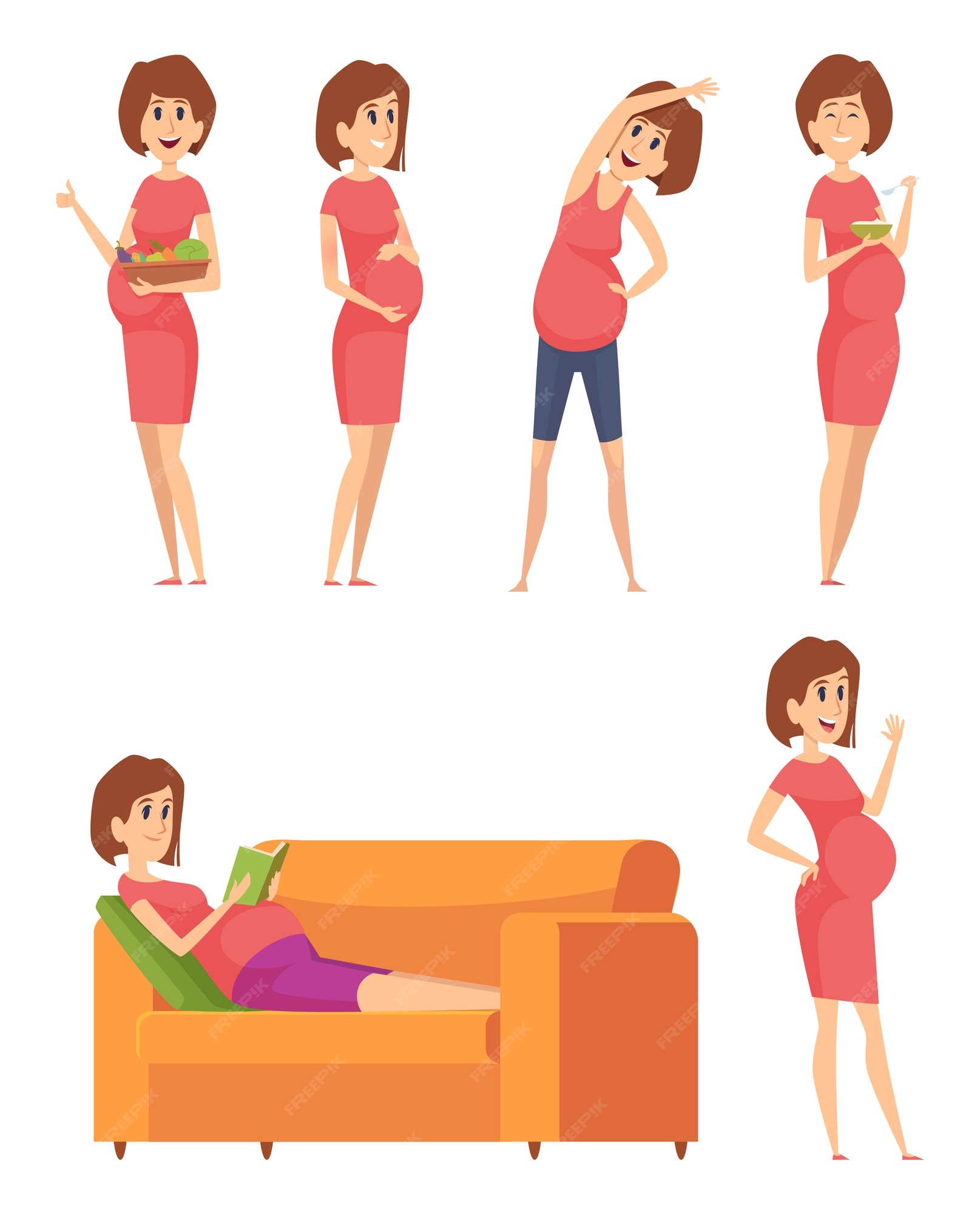 Pregnant Woman Cartoon Images - Free Download on Freepik Pregnant Woman Cartoon Images - Free Download on Freepik