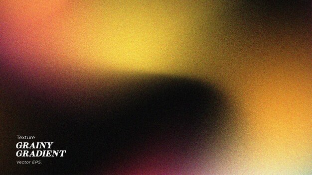 Premium Abstract dun golvende diepe schaduw Geel oranje zwart gradiënt korrelig effect textuur