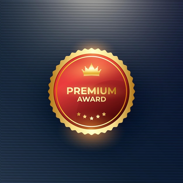 Premium Award Vector gift luxury membership card . Only for New Members