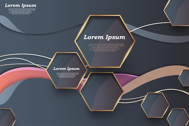 premium background design luxury voucher prestigious gift certificate