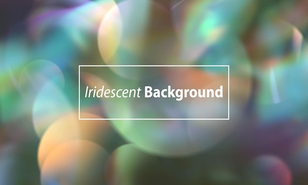 Vector premium background of iridescent style gradient background colorful background