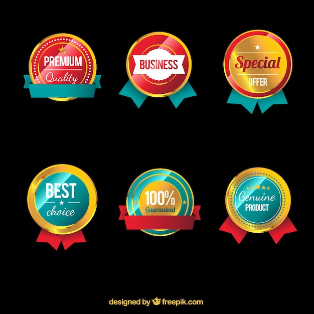 Vector premium badges collectie