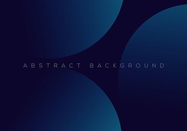 Vector premium blue abstract background concept with luxury geometric dark navy shapes with copy space