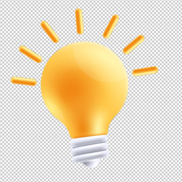 Премиум-усилитель Bulb Png Design полностью редактируемый