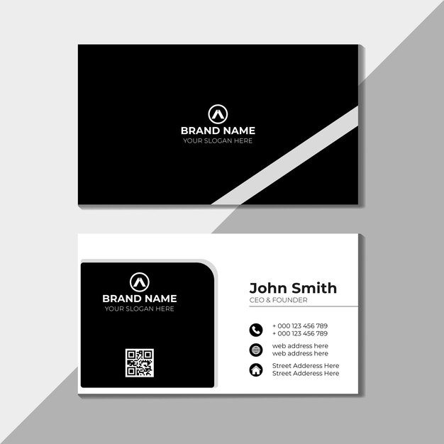 Vector premium business cards