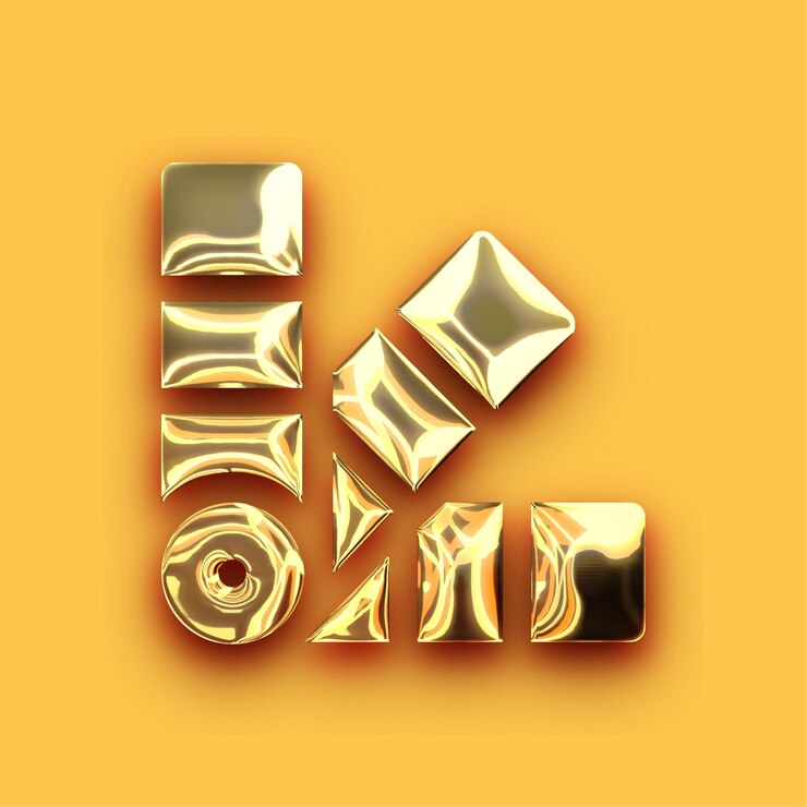 Vector premium chrome gold clipper icon with customizable yellow backdrop