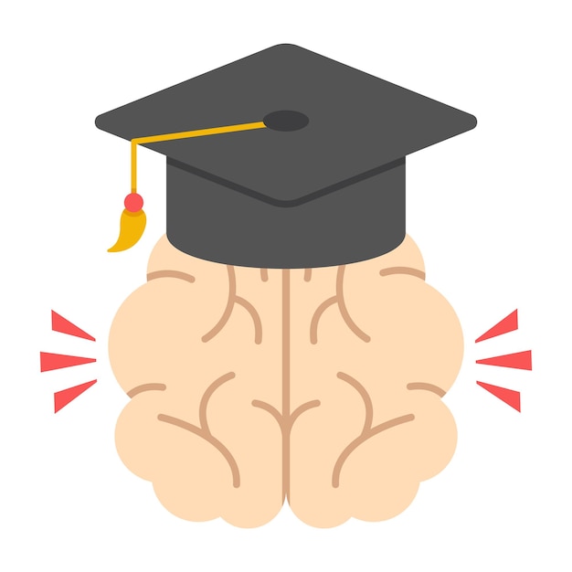 premium design icon of education mind