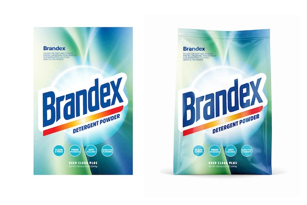premium detergent packaging design highquality