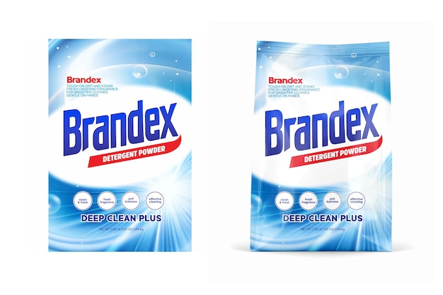 premium detergent packaging design highquality