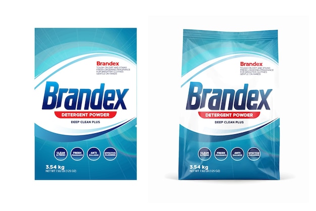 premium detergent packaging design highquality