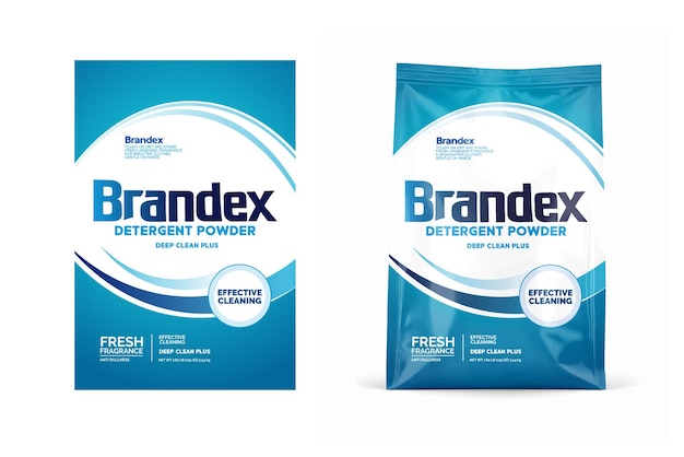 premium detergent packaging design highquality