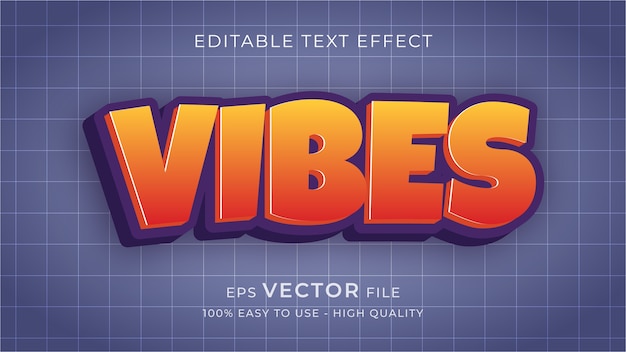 Premium Editable Text Effect