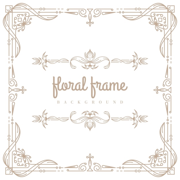 Cornice floreale premium