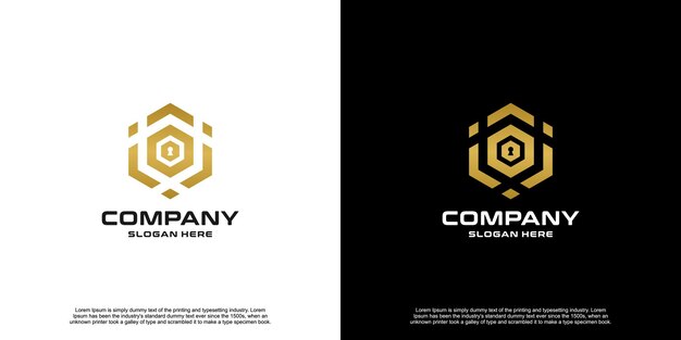 Premium free shield security logo design