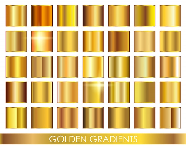 Premium gouden gradiënten