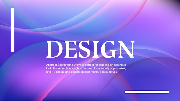 Premium Gradient achtergrondontwerp sjabloon