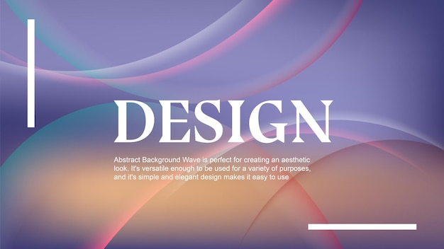 Premium Gradient achtergrondontwerp sjabloon