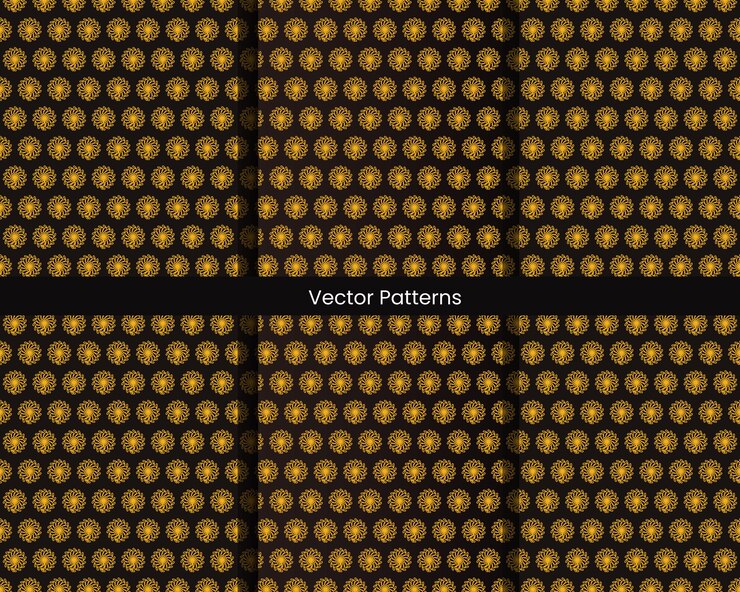 Vector premium gradient art deco pattern