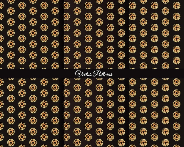 Premium gradient art deco pattern