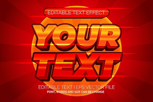 premium gradient tittle style text effects