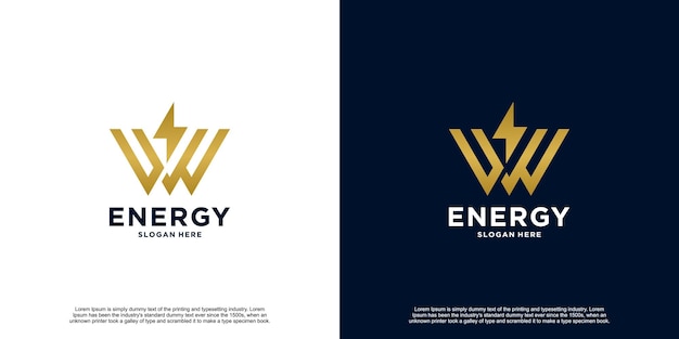 Vector premium initial latter business brand logo design