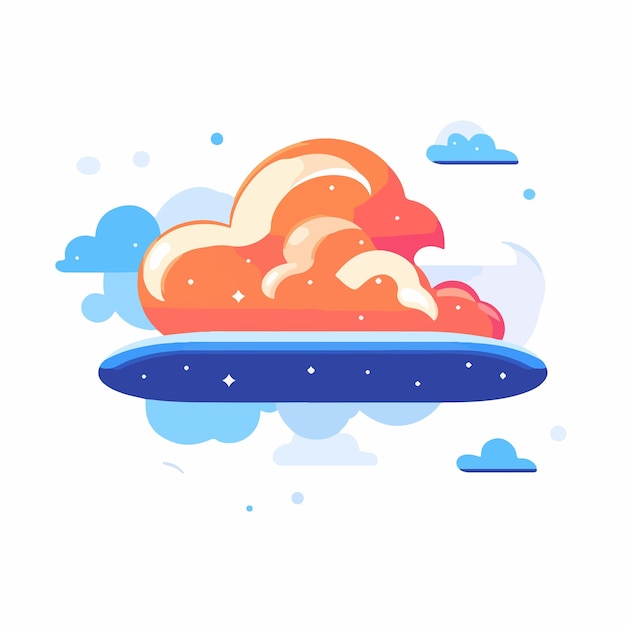 premium isolated flat carto icon concept design