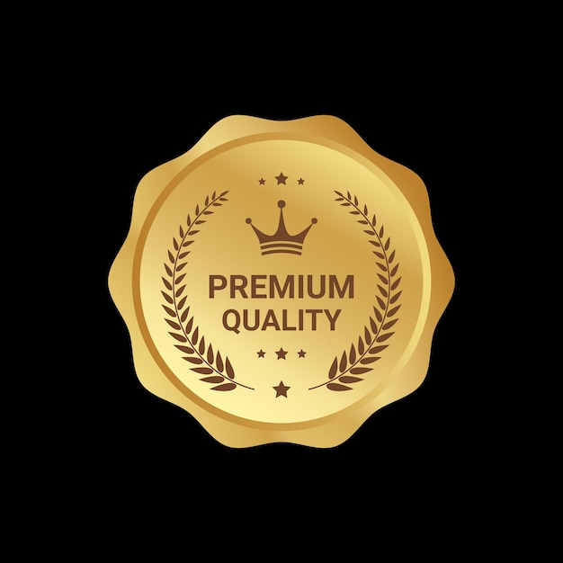 Premium kwaliteit badge-ontwerp