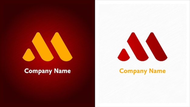 Premium latter M logo