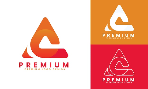 Premium Letter A Logo Design Vector