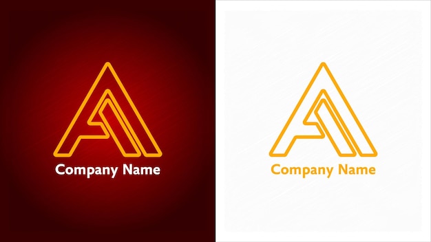 Premium letter A logo 1