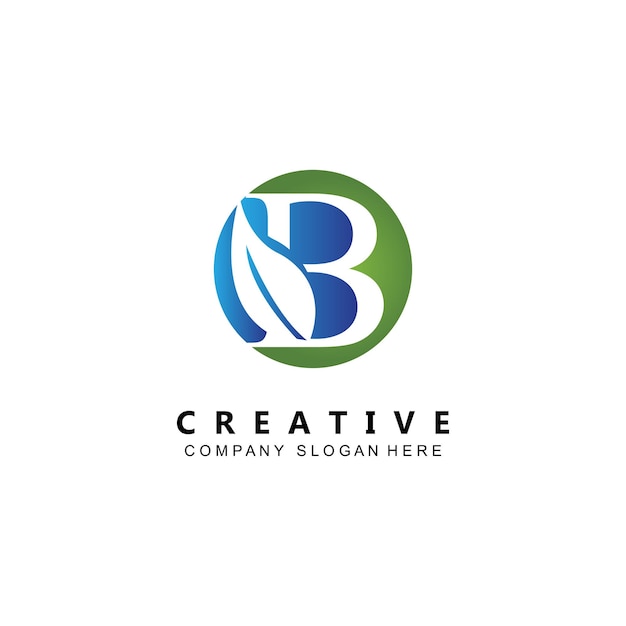 Premium logo vector symbool letter B