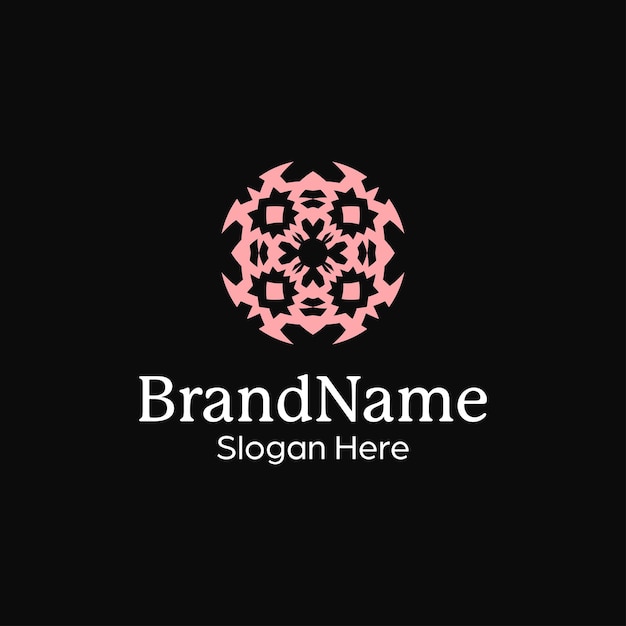 premium and luxury abstract ornamental pattern mandala modern logo