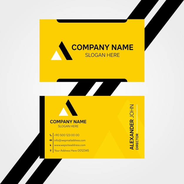 Premium luxury business card design