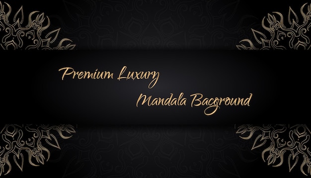 Premium Luxury Mandala background